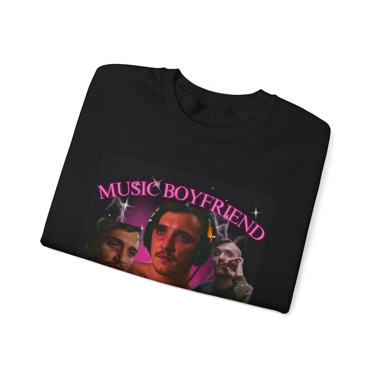 Music boyfriend Simon John Q Unisex Heavy Blend™ Crewneck Sweatshirt